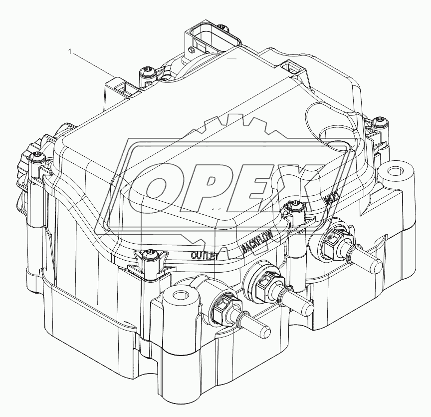 Packing Box Chassis Parts Group