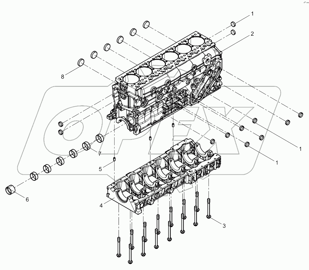  Cylinder Block Preassembly