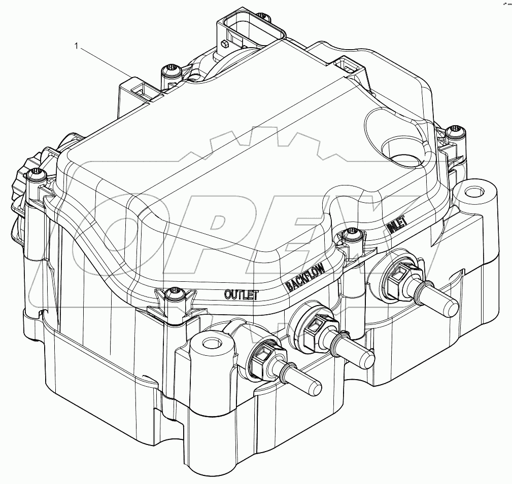  Packing Box Chassis Parts Group