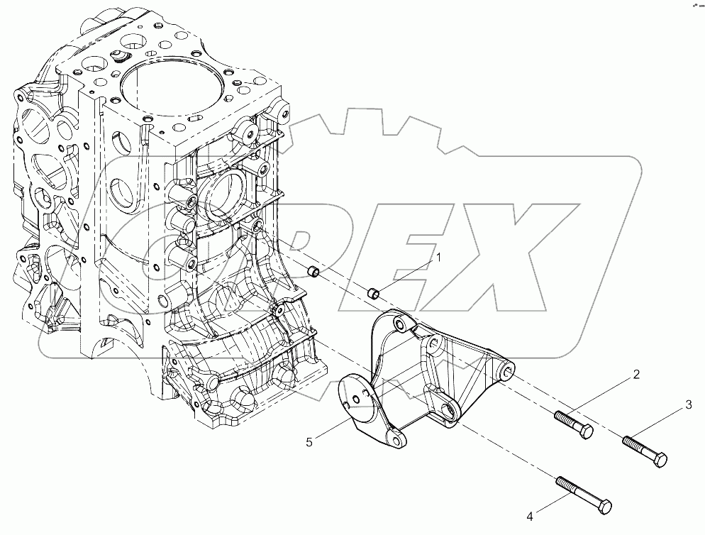  Alternator Bracket Group