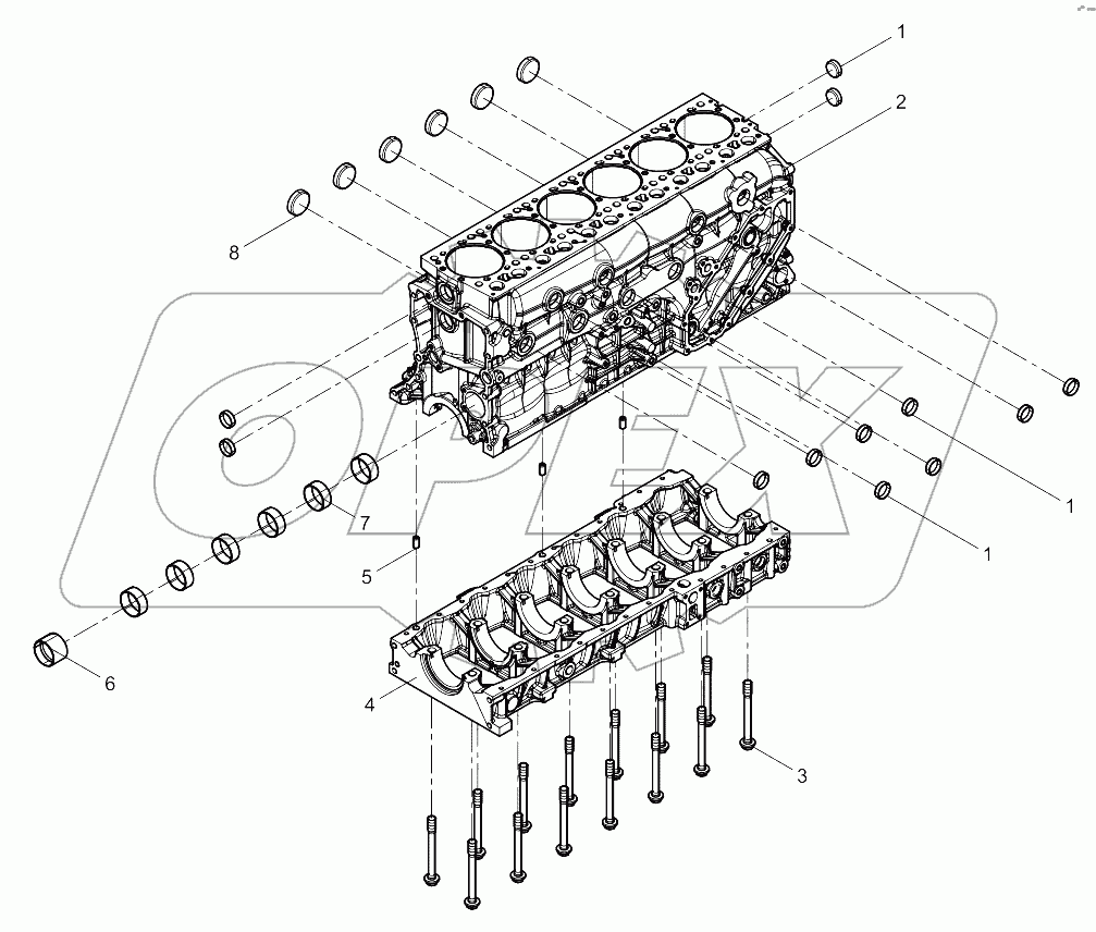  Cylinder Block Preassembly