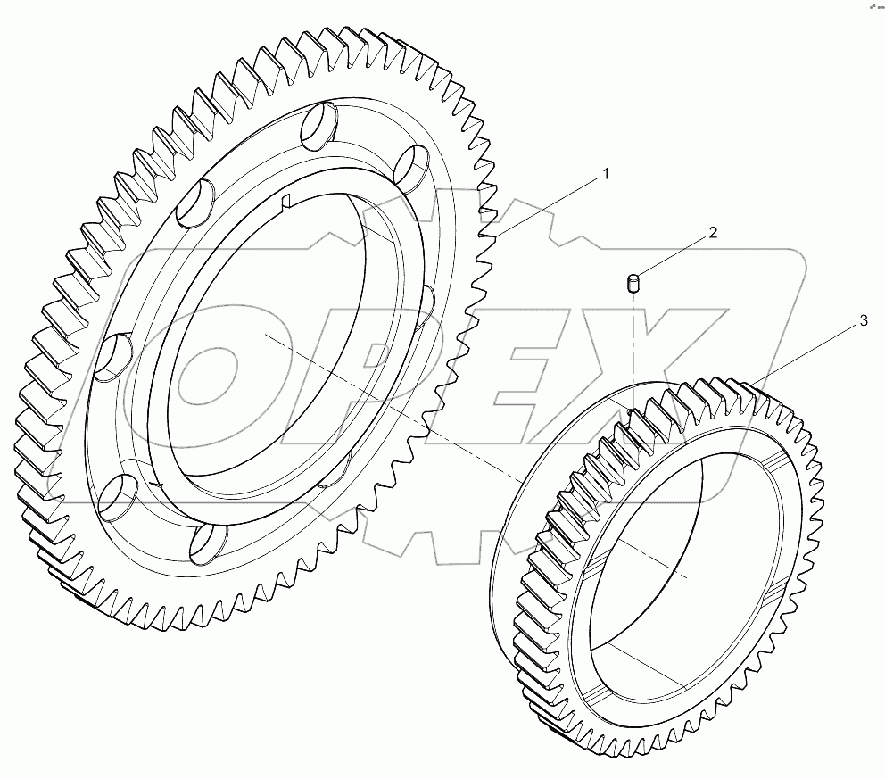 Idler Gear Set