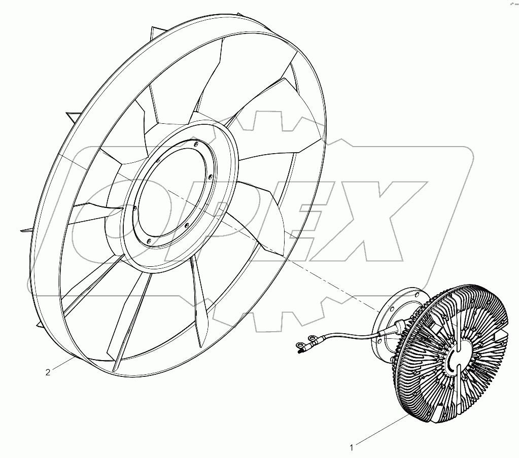 Fan Clutch Assembly