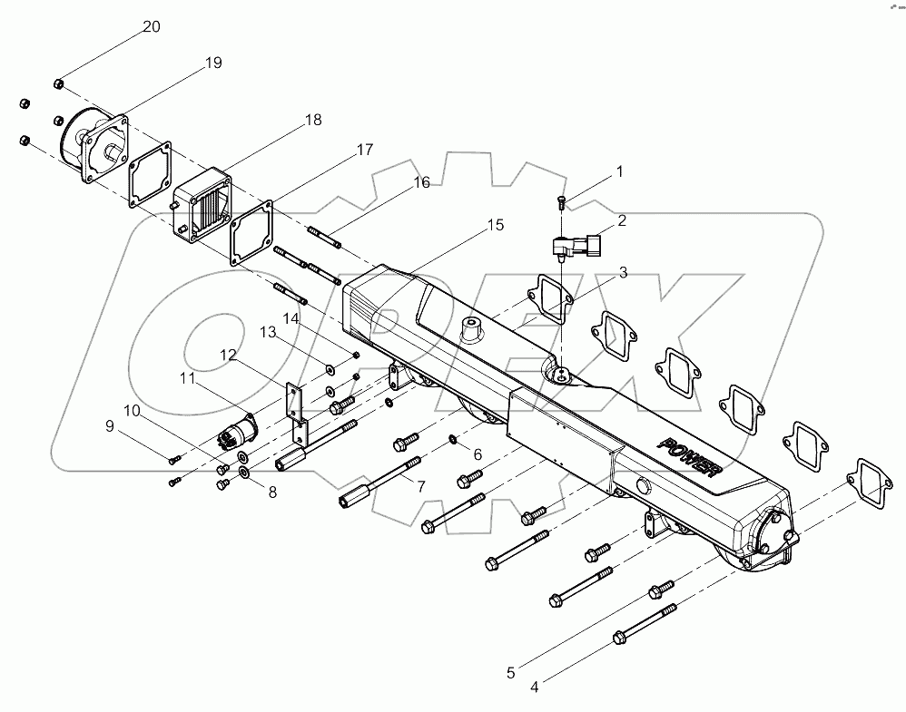  Intake manifold group