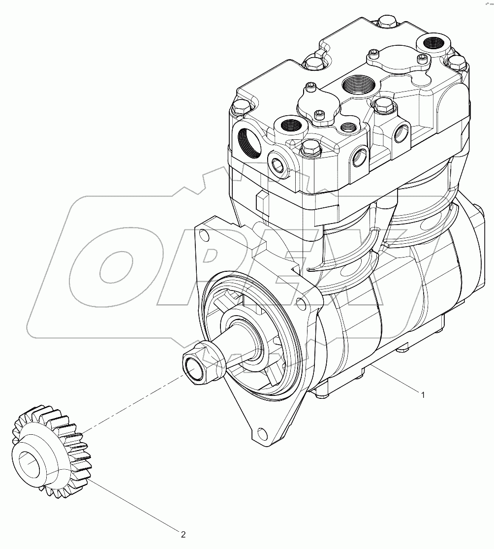  Air Compressor Assembly
