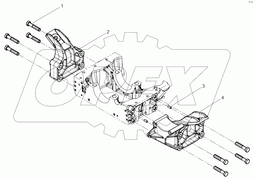  Engine Bracket Group