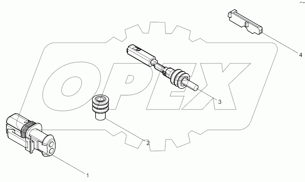  Starting relay Conneting parts