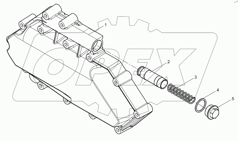  Oil Cooler Cap Assembly