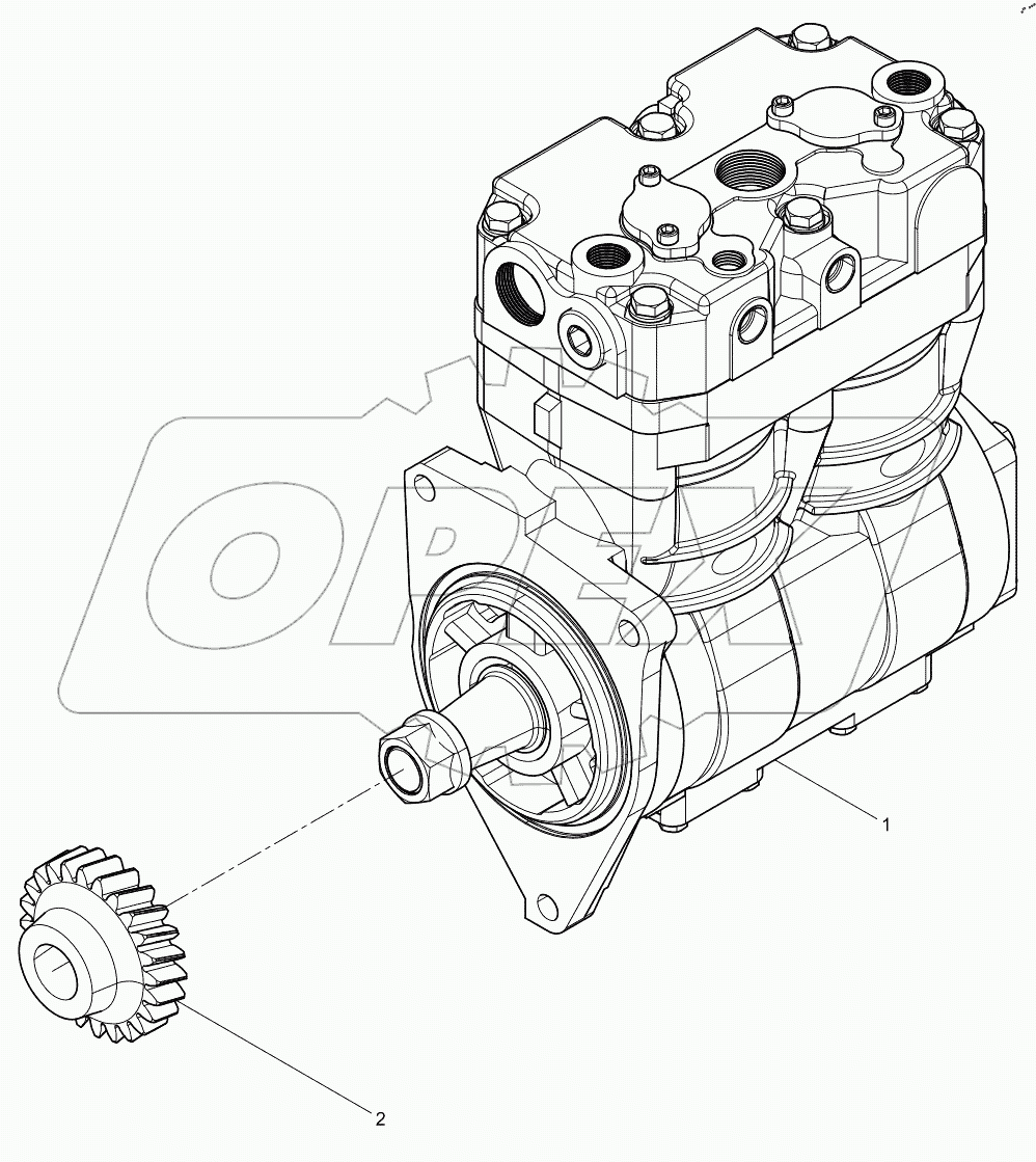  Air Compressor Assembly