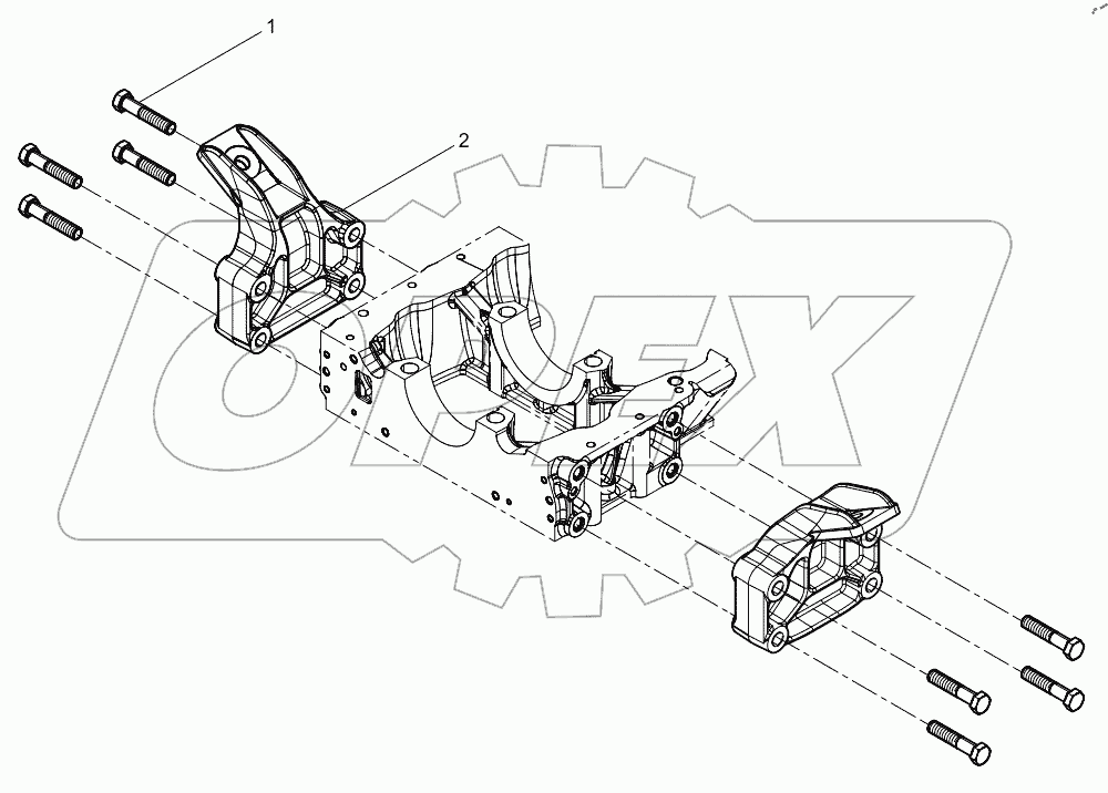  Engine Bracket Group