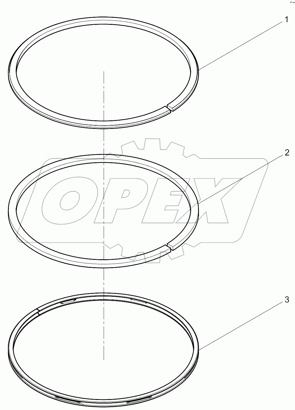  Piston Ring Set