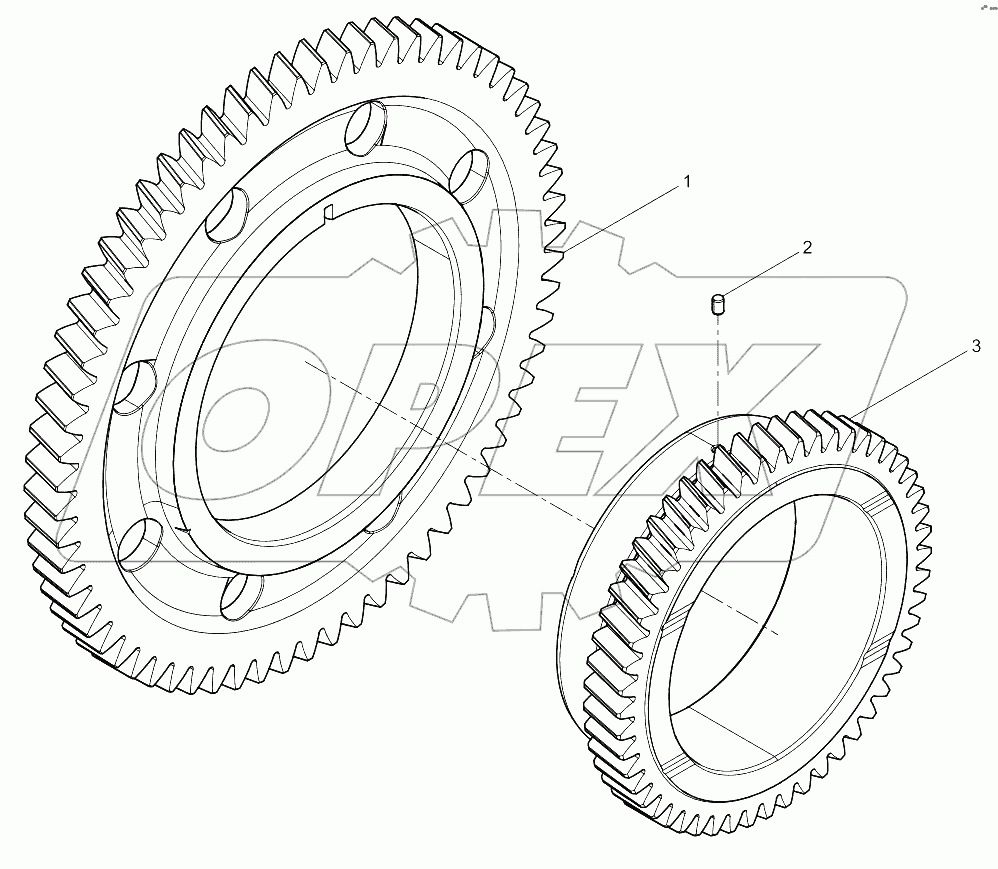  Idler Gear Set