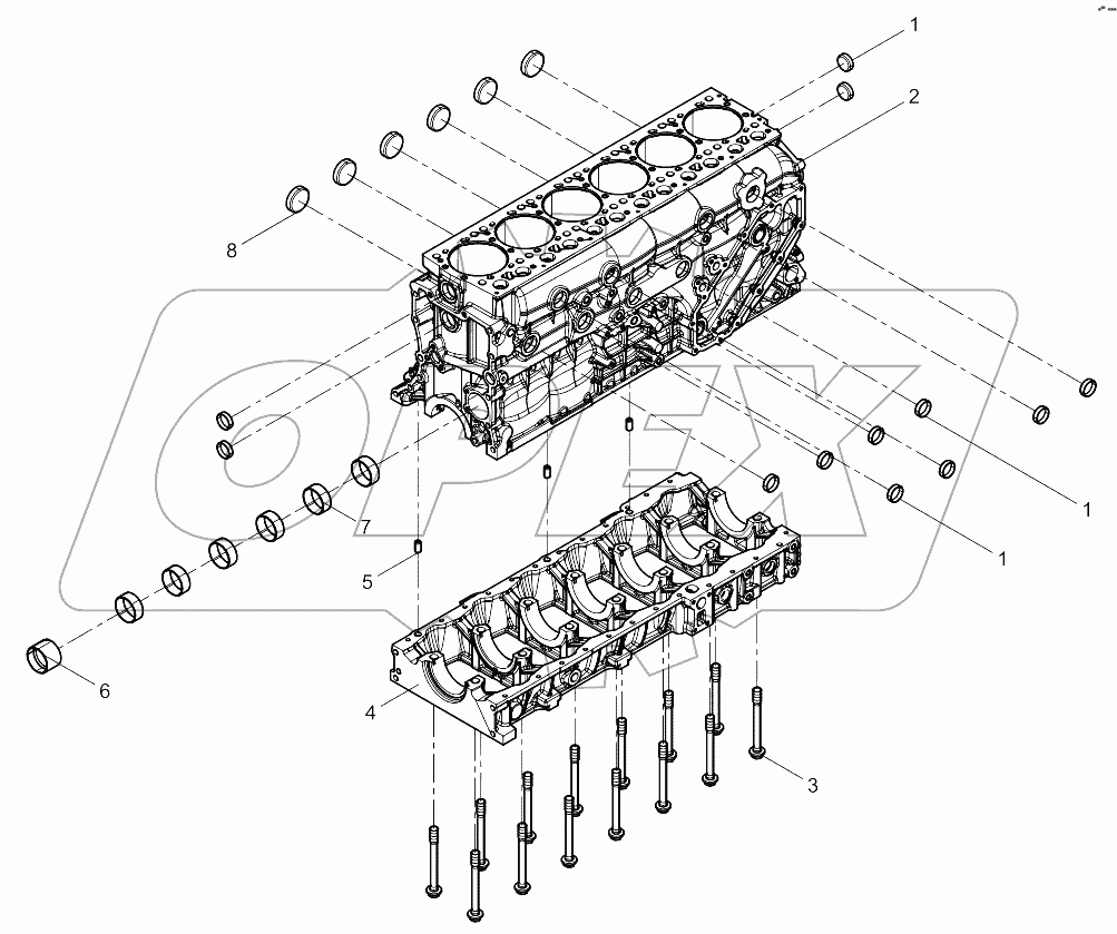  Cylinder Block Preassembly