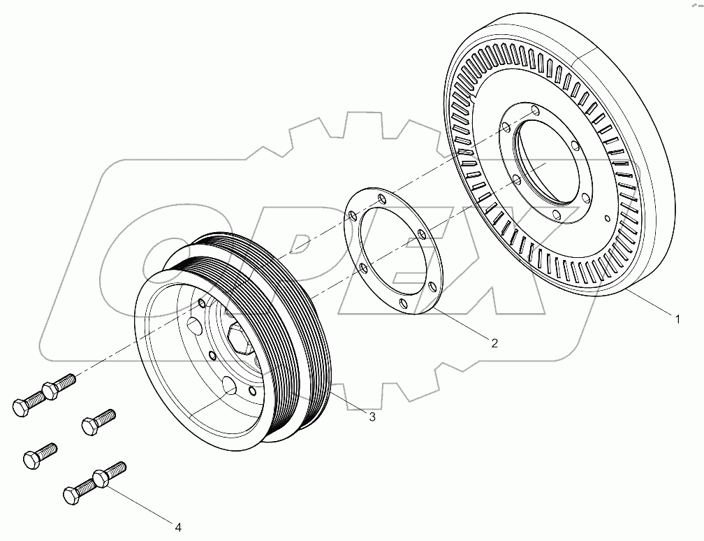  Belt pulley assembly