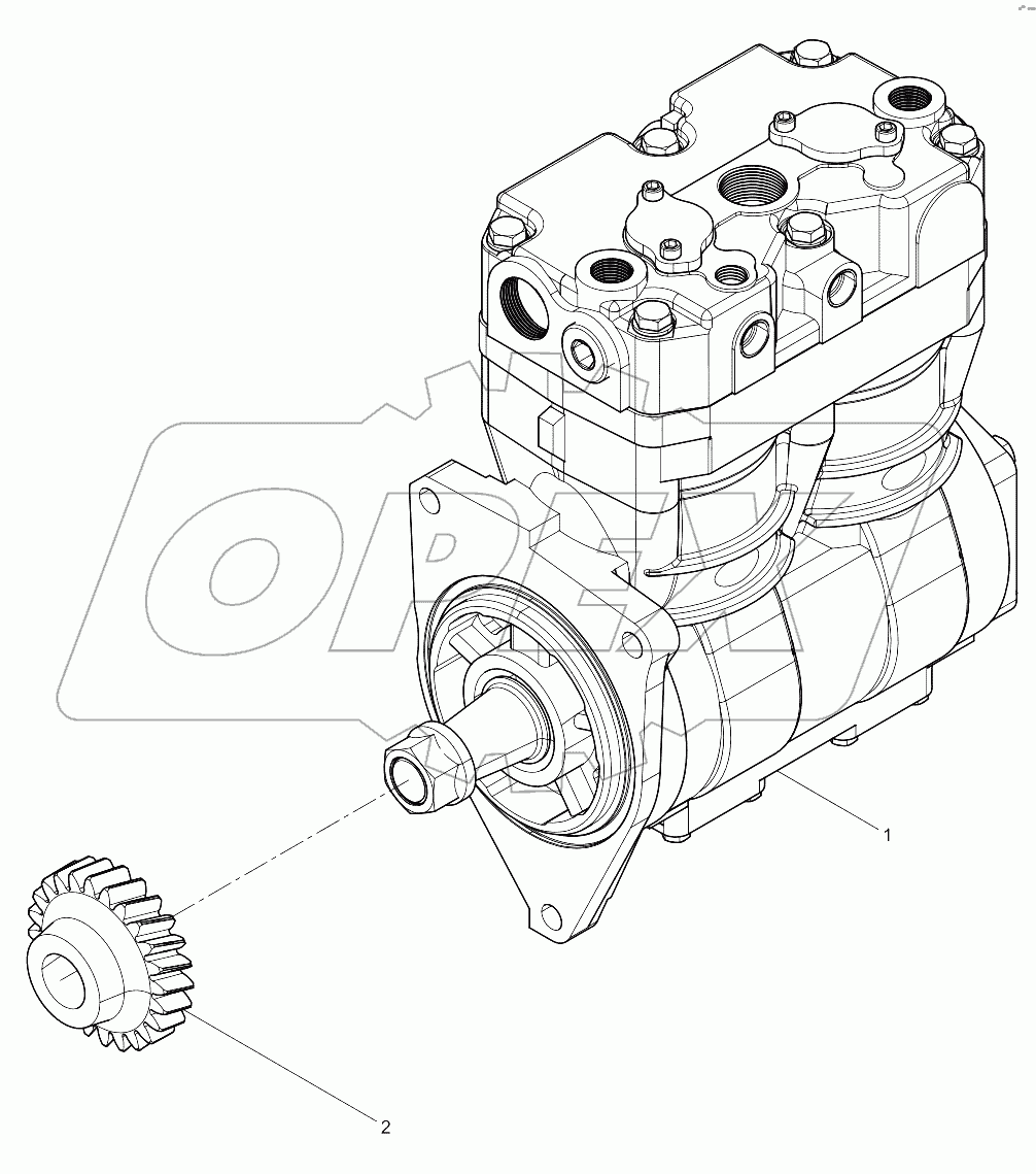  Air Compressor Assembly