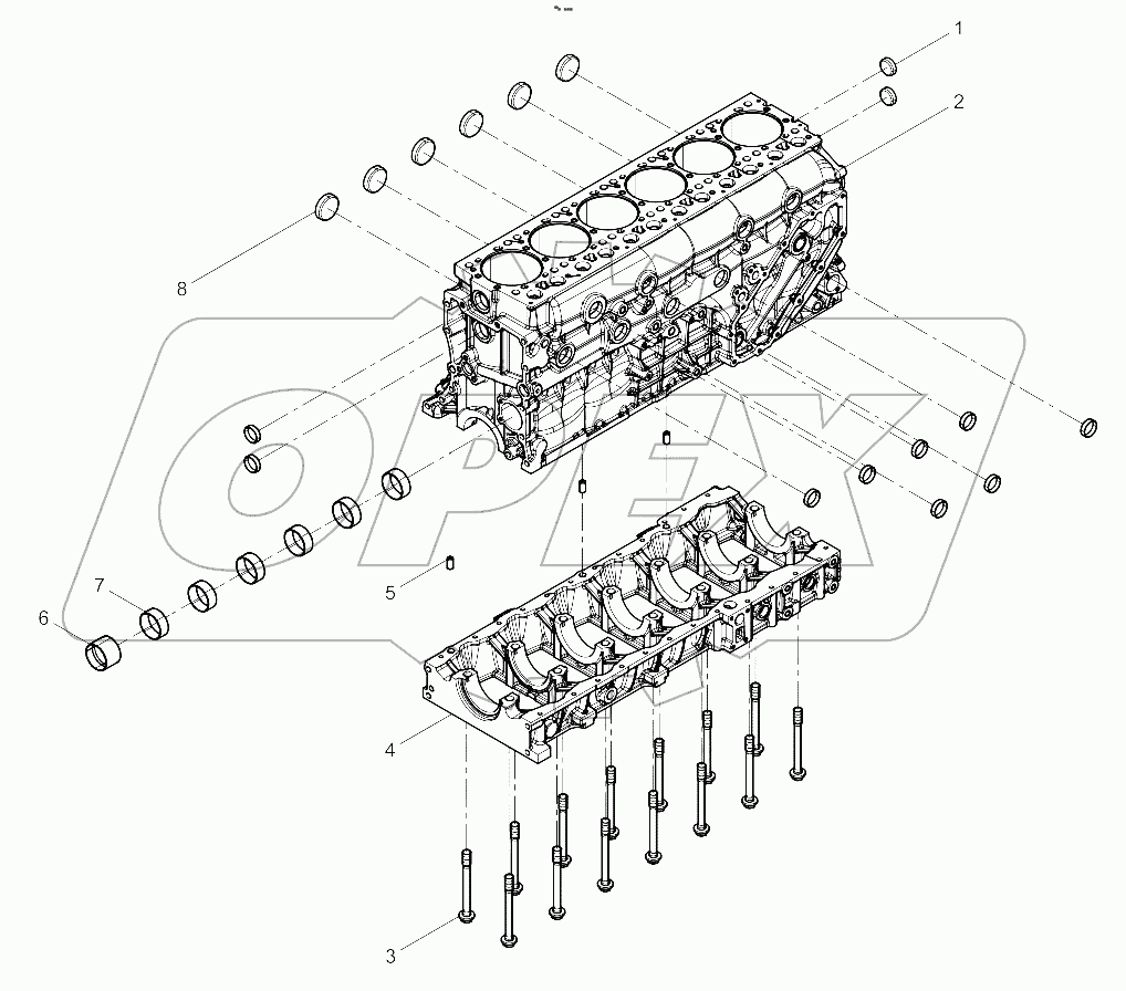  Crankcase pre-assembly
