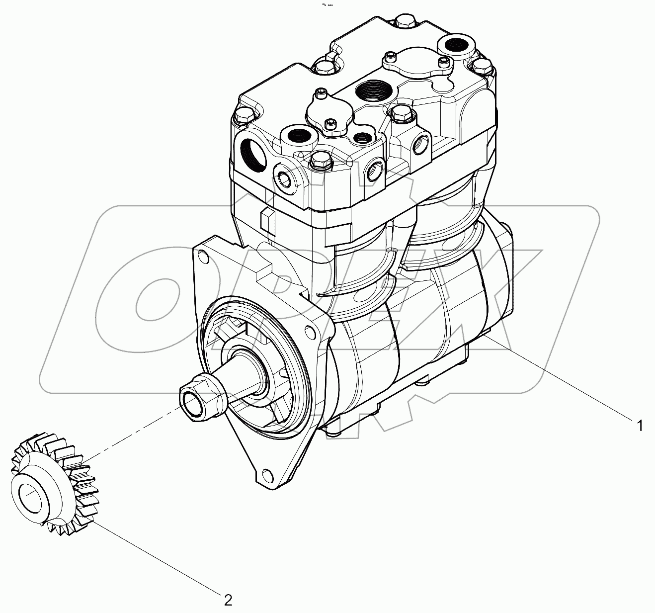  Air Compressor Assembly