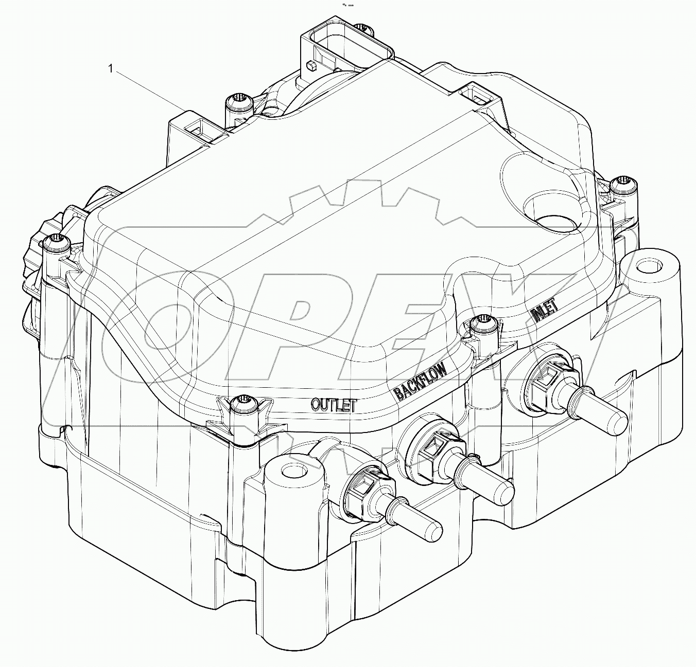  Packing Box Chassis Parts Group