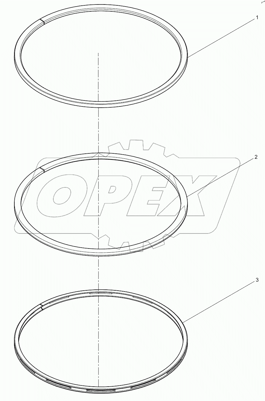  Piston Ring Set