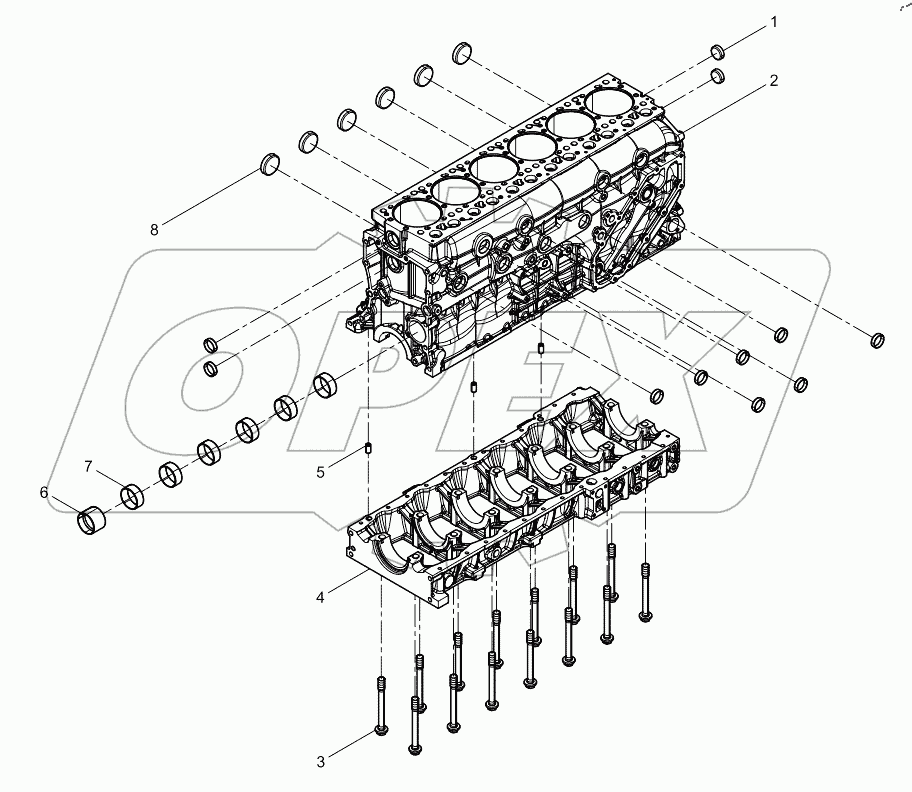  Crankcase pre-assembly
