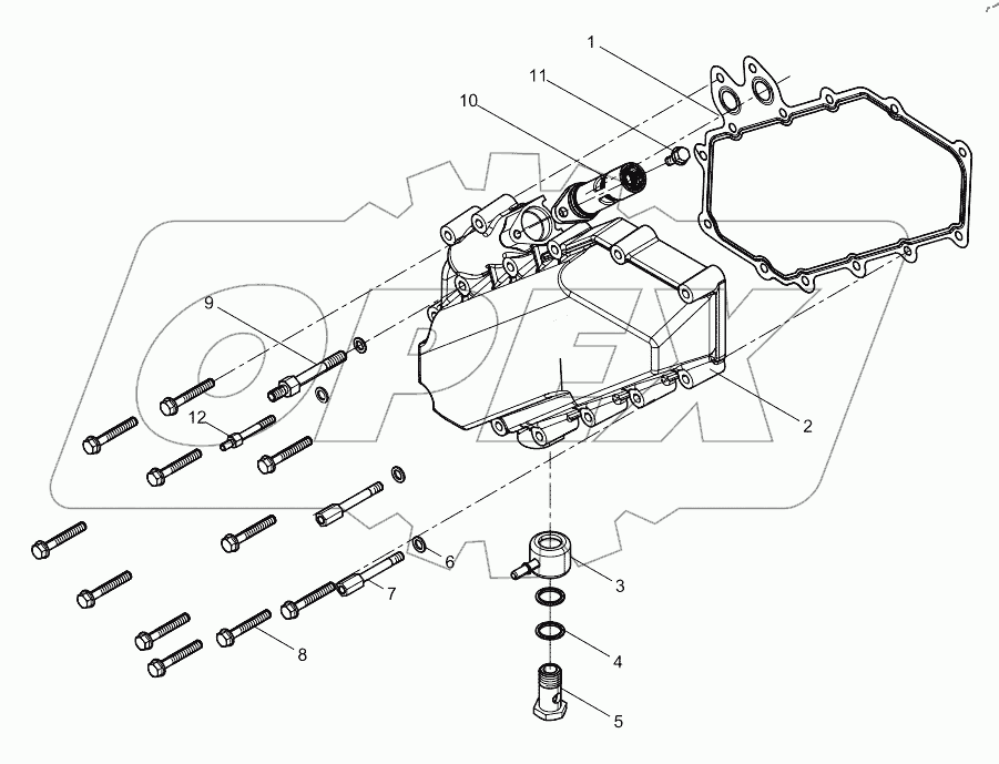  Oil cooler cap Group