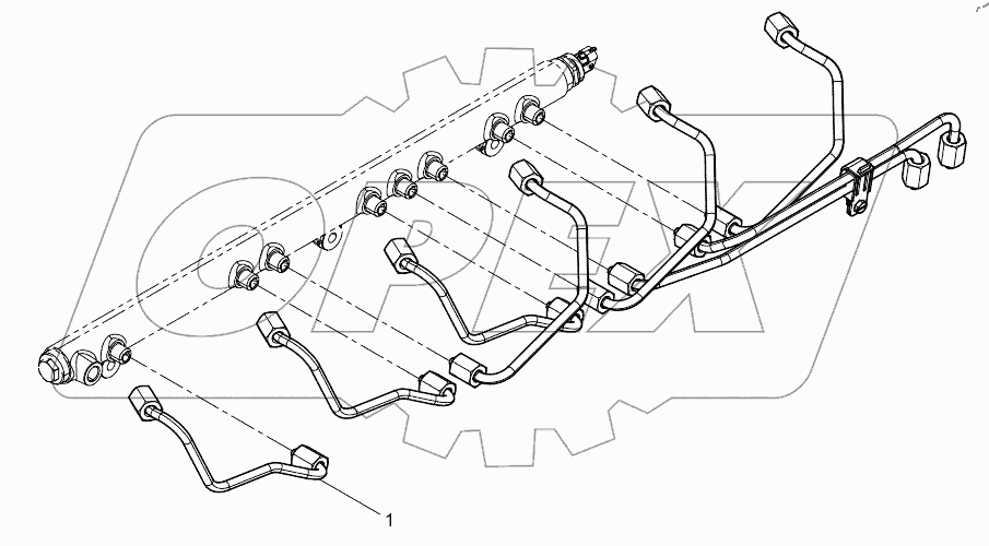  High Pressure Fuel Pipe Group