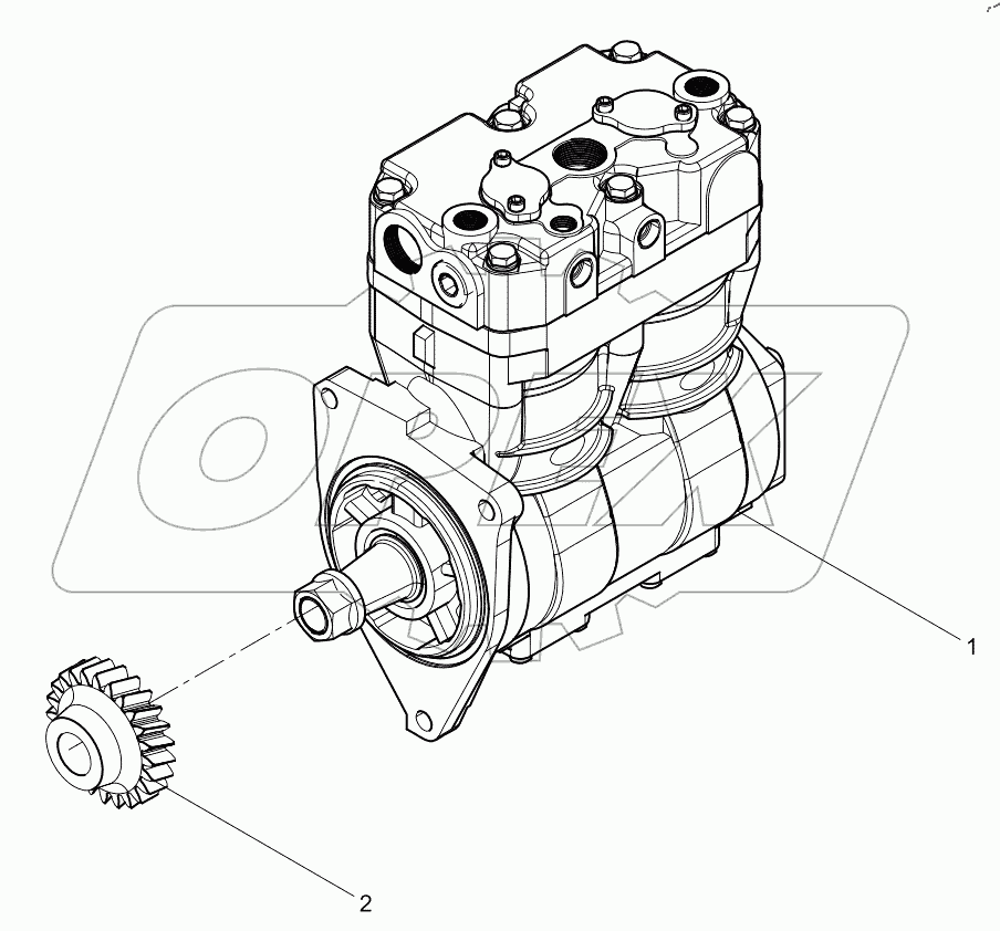  Air Compressor Assembly