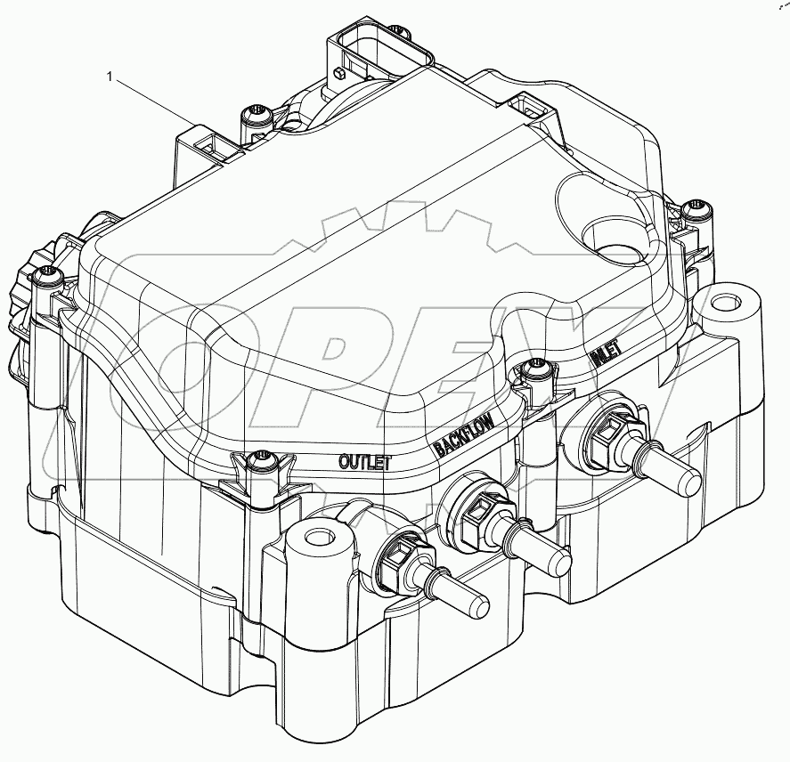  Packing Box Chassis Parts Group