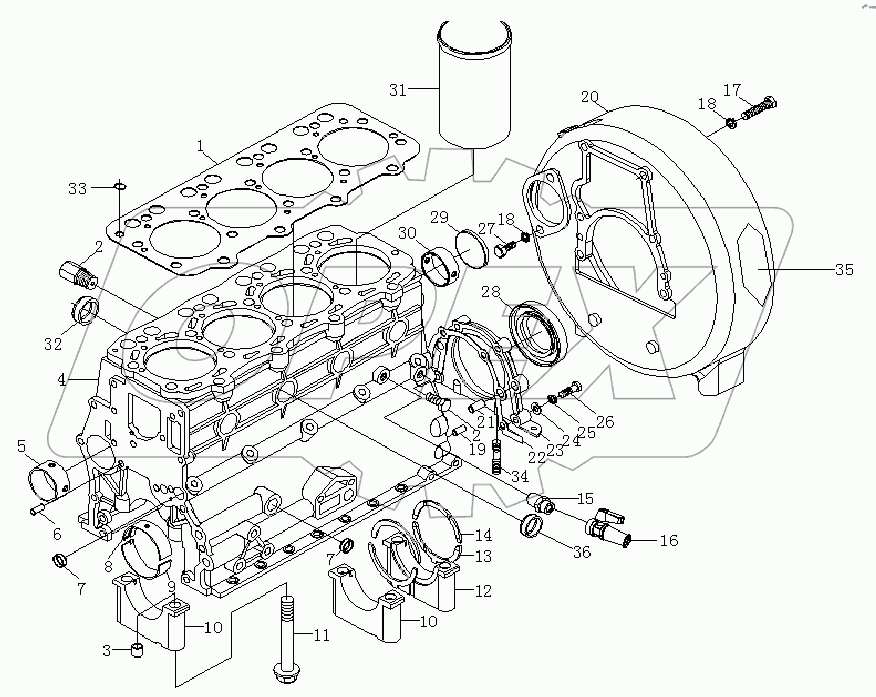 Cylinder Block Assembly (1)