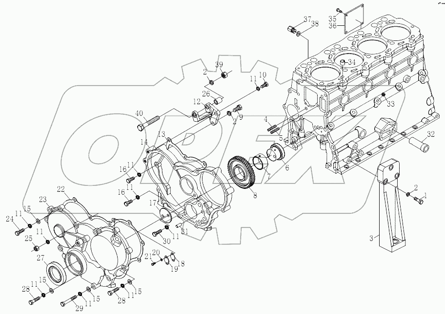 Cylinder Block Assembly (2)