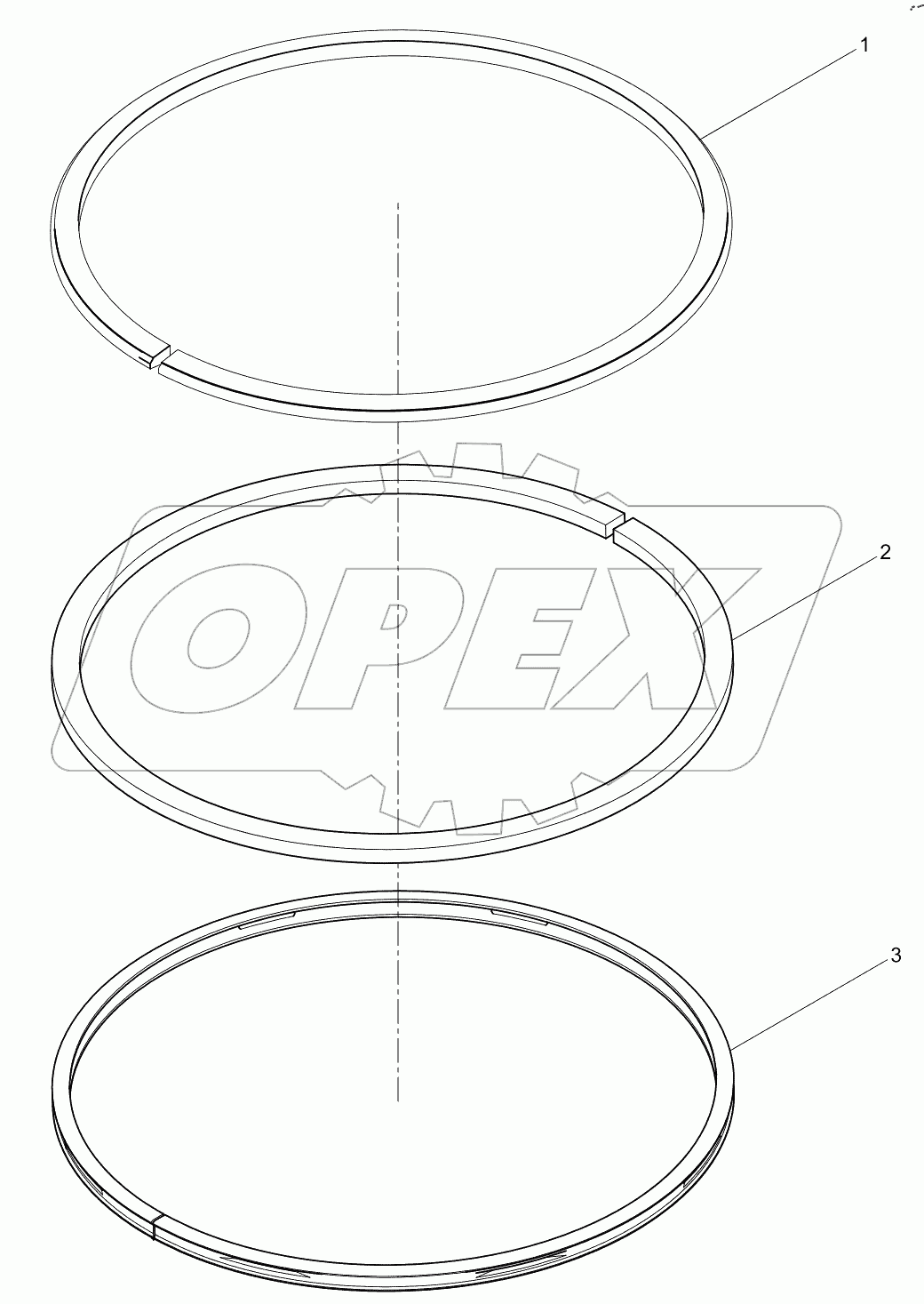  Piston Ring Set