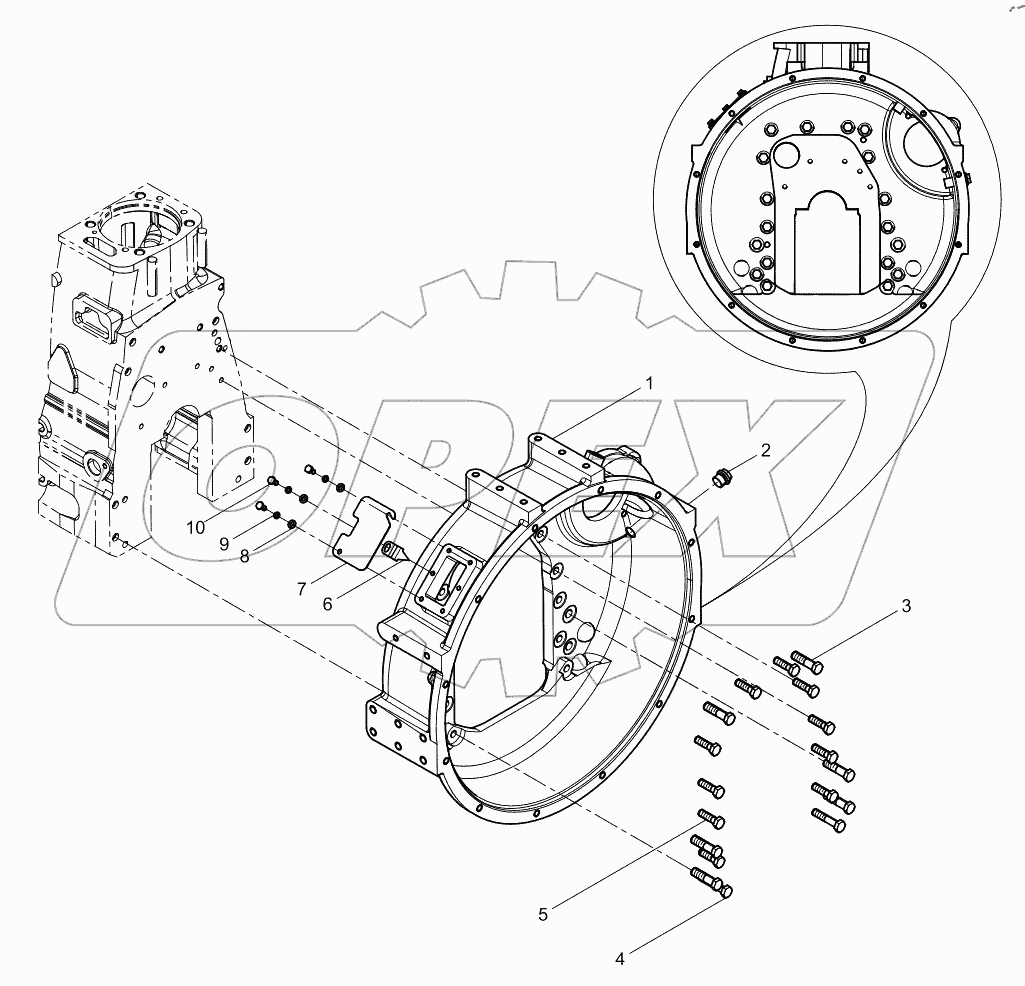  Flywheel Housing Group