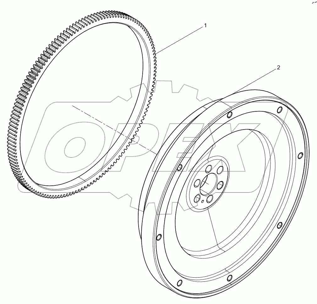  Flywheel Assembly