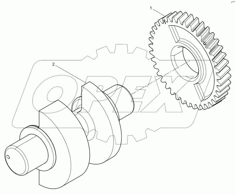  Driving gear assembly