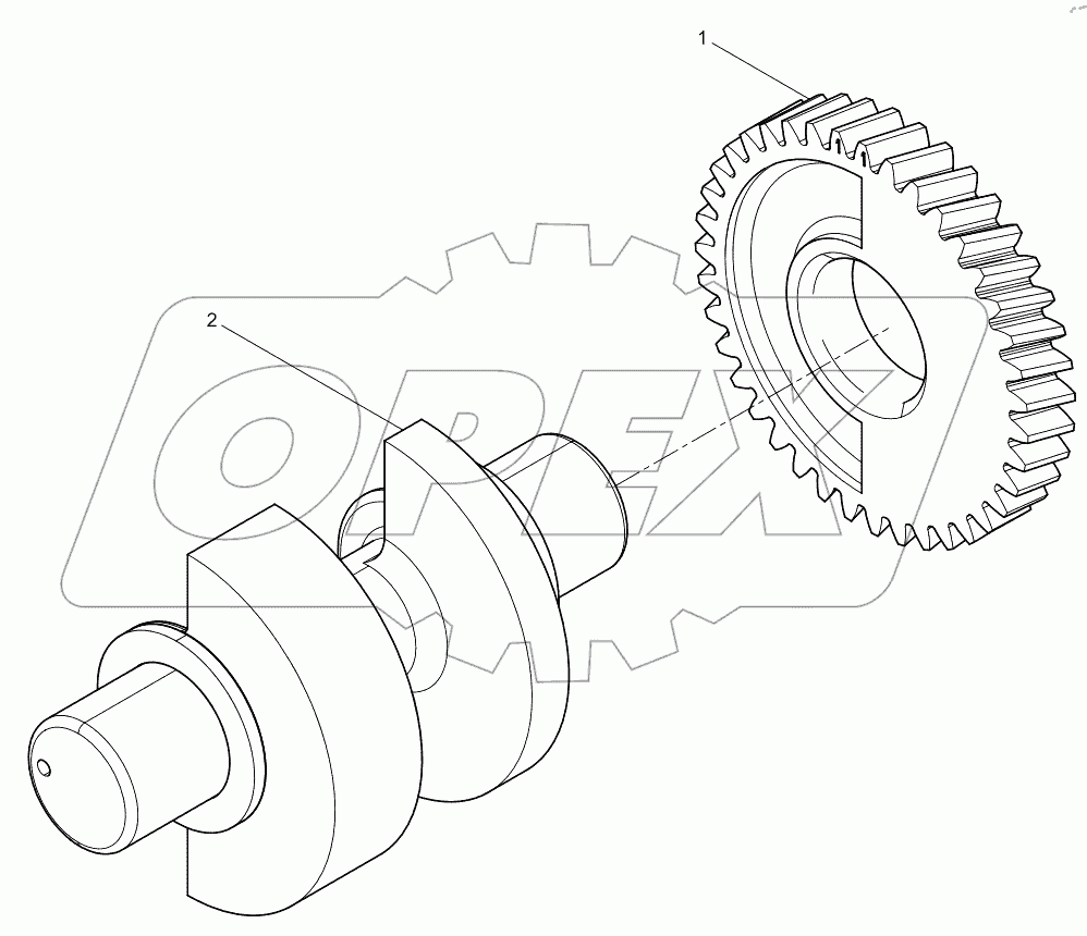  Gear Shaft Set