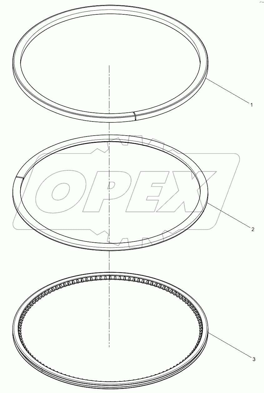  Piston Ring Set