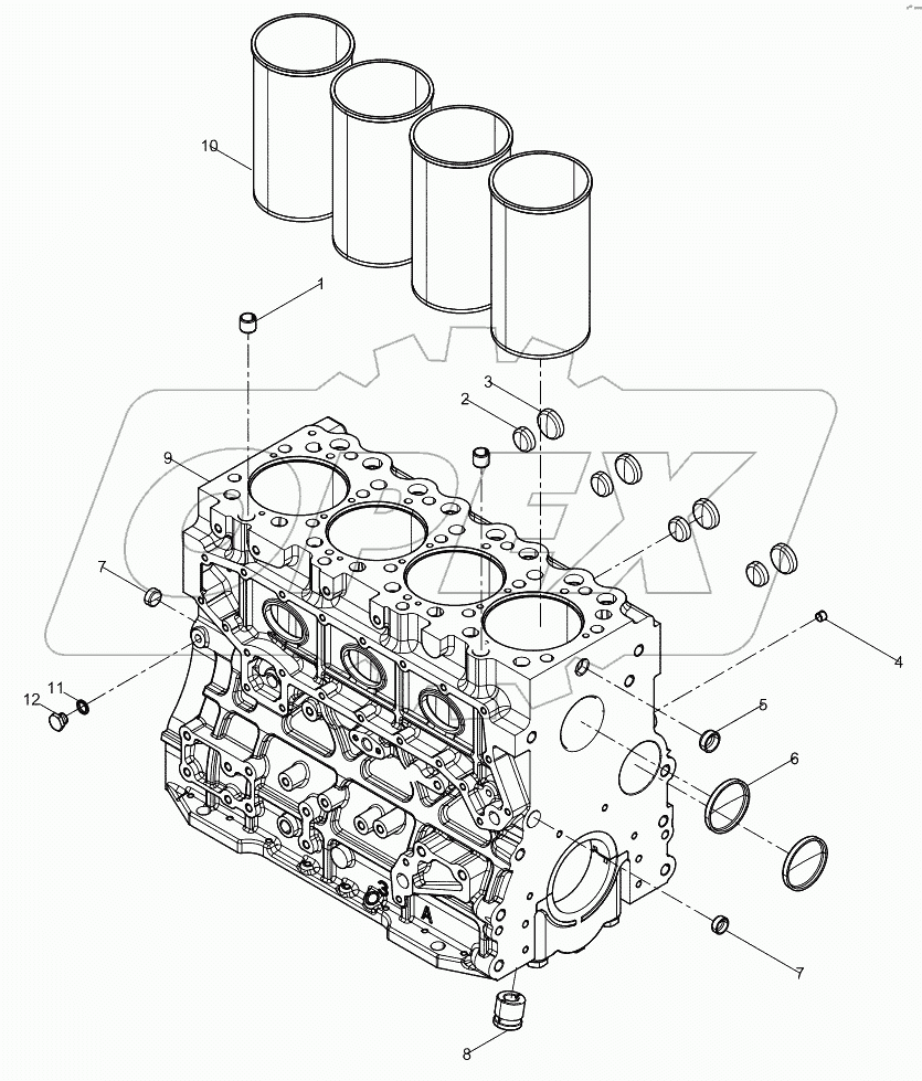  Crankcase assembly