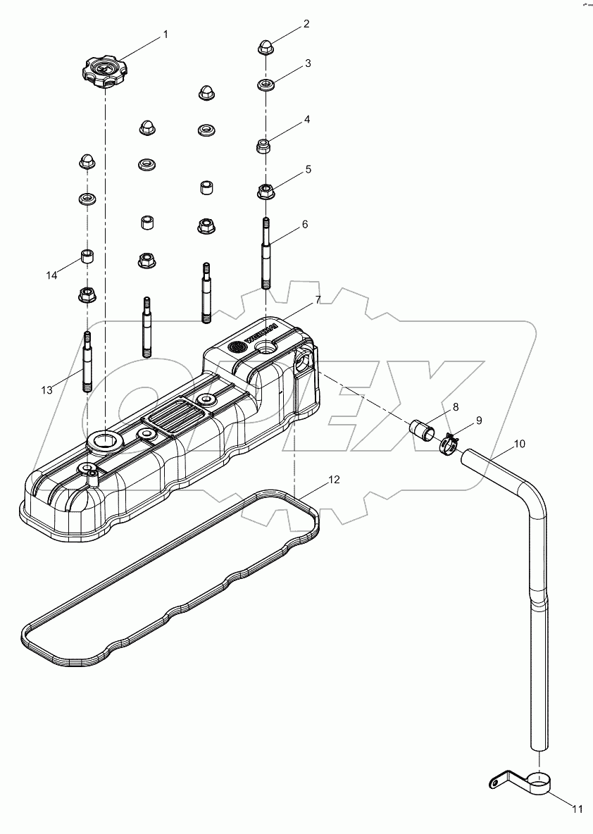  Cylinder Head Cover Group