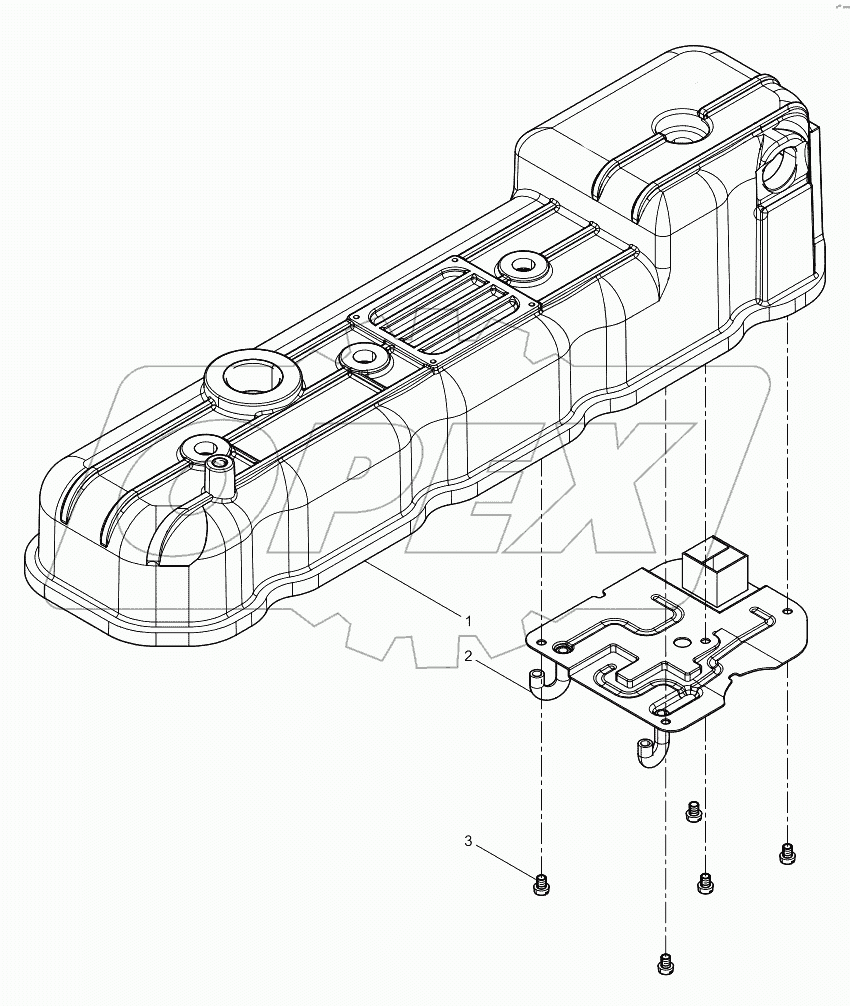  Cylinder Head Cover Assembly