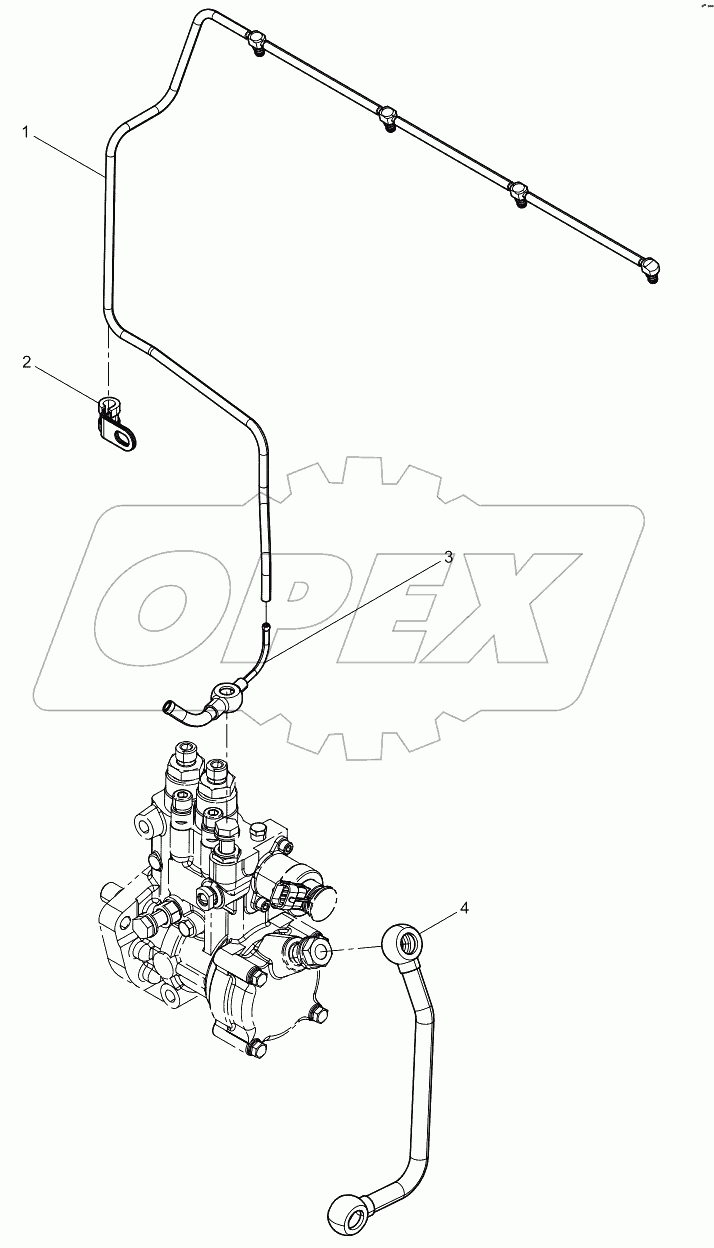  Low Pressure Fuel Pipe Group