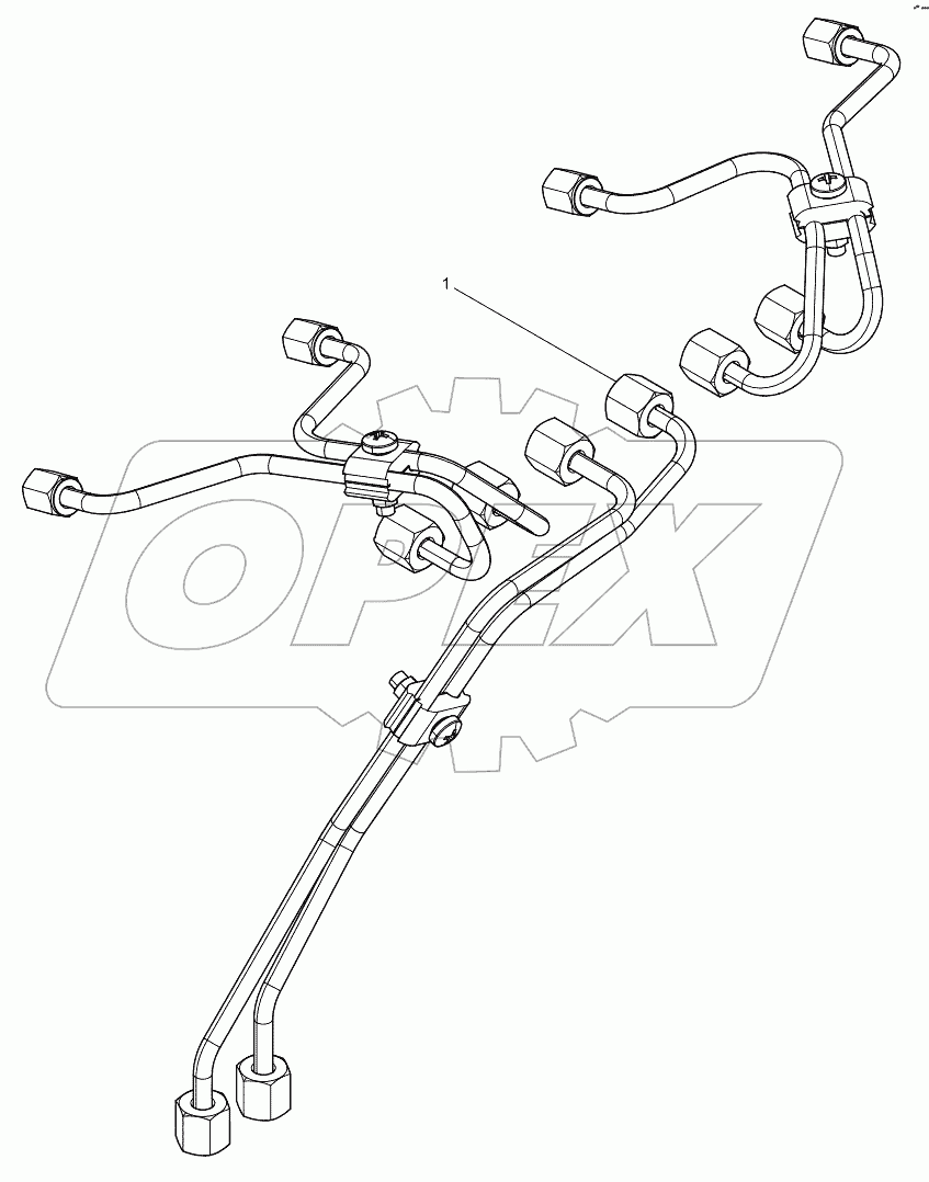  High Pressure Fuel Pipe Group