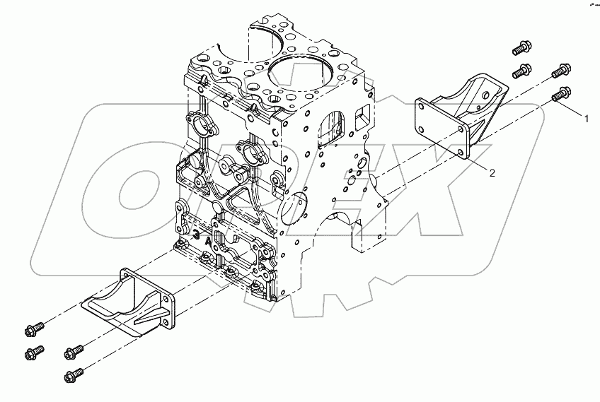  Engine Bracket Group