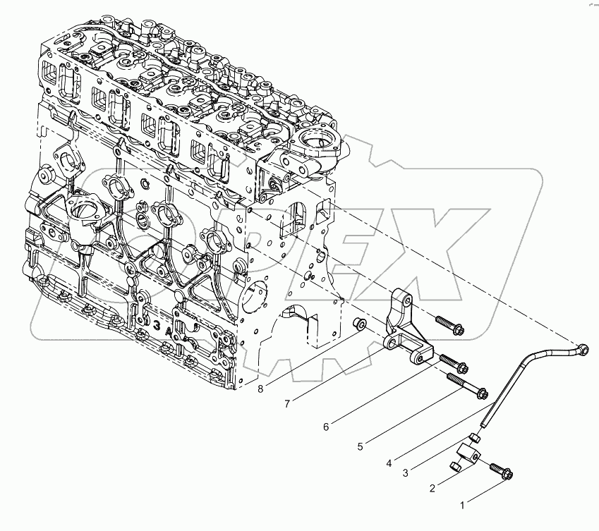  Alternator Bracket Group