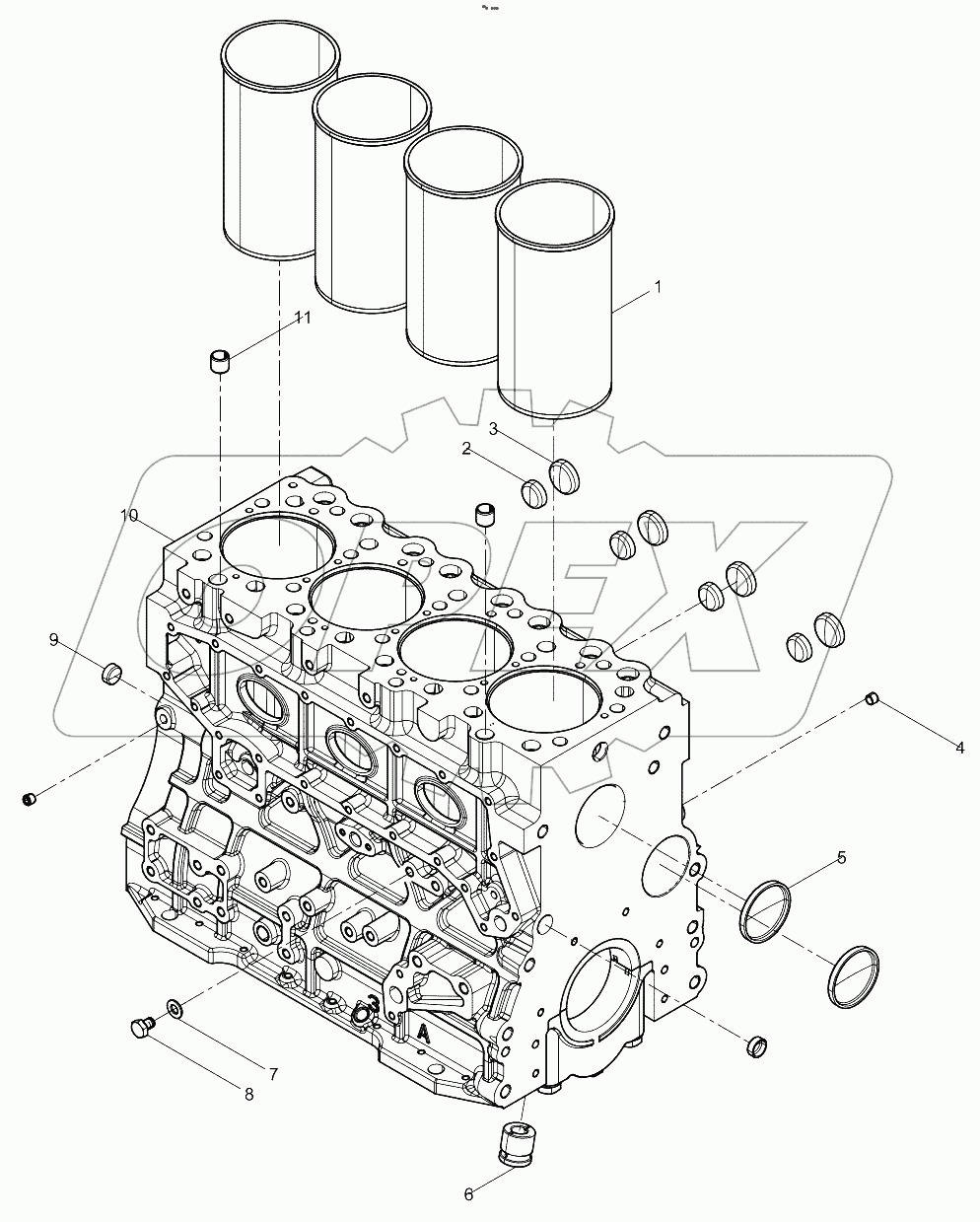  Crankcase assembly