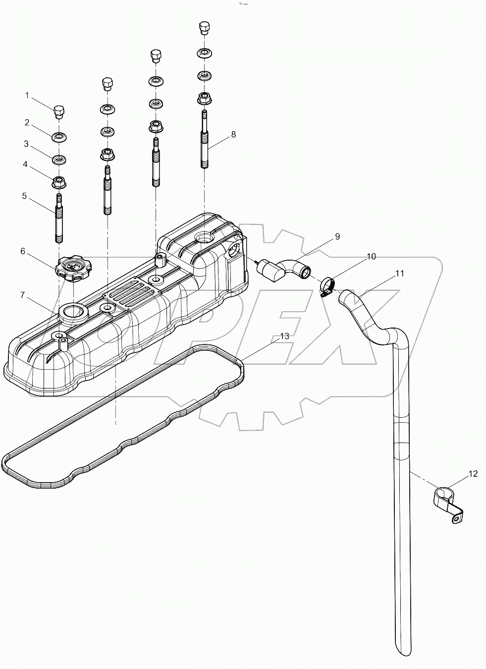  Cylinder Head Cover Group