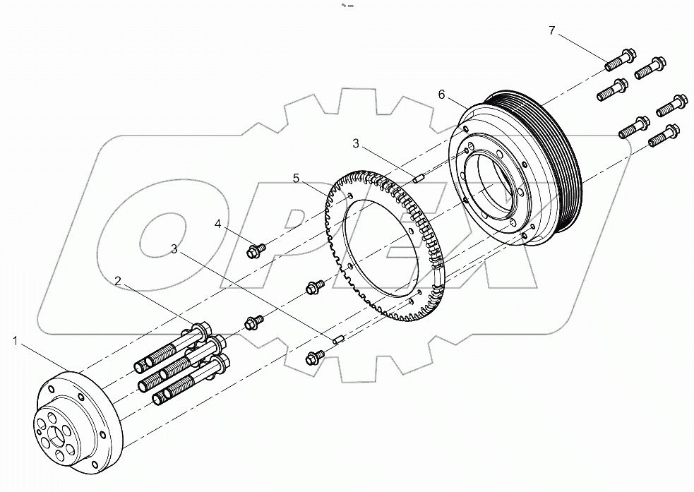  Crankshaft Pulley Group