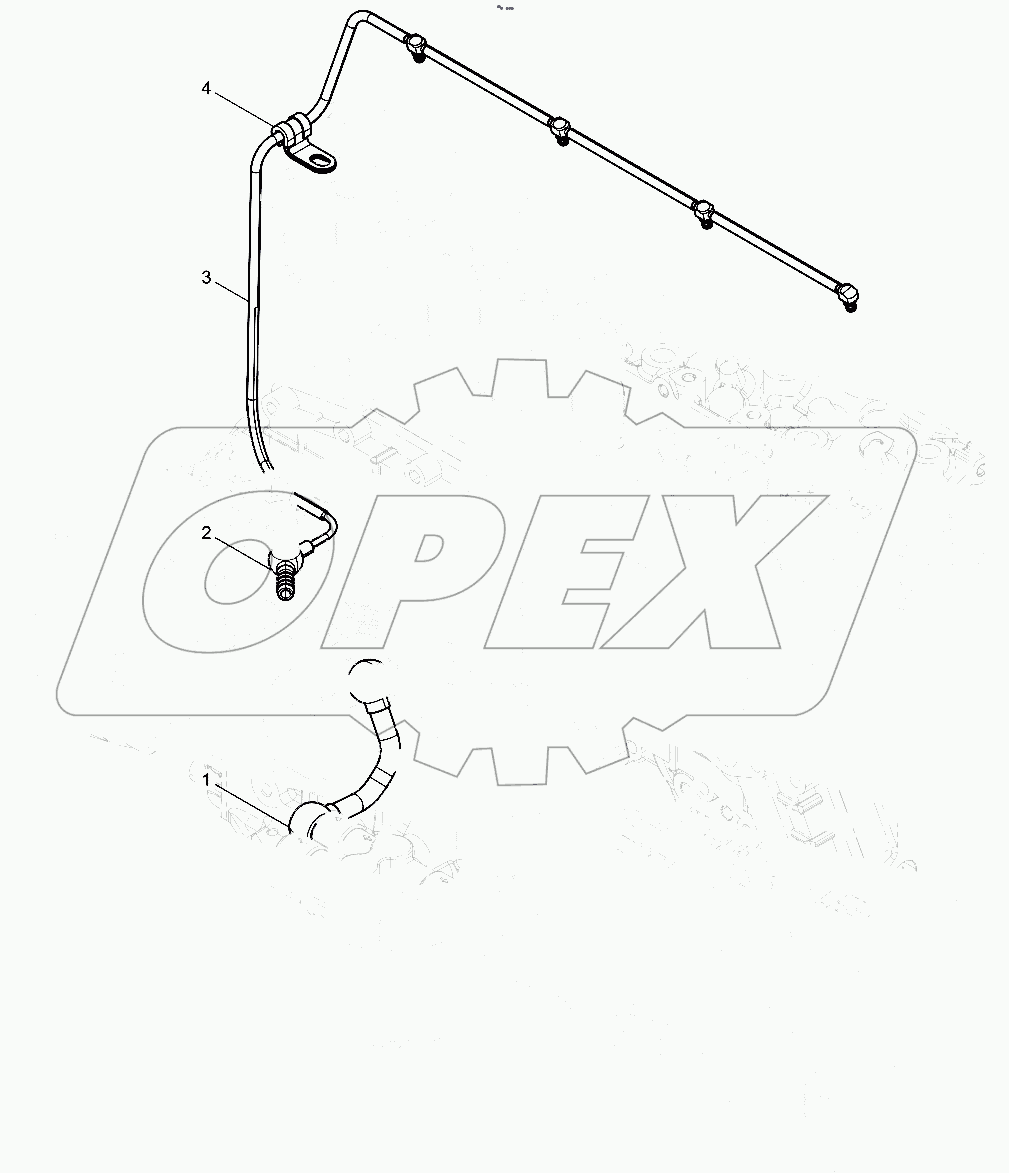  Low Pressure Fuel Pipe Group