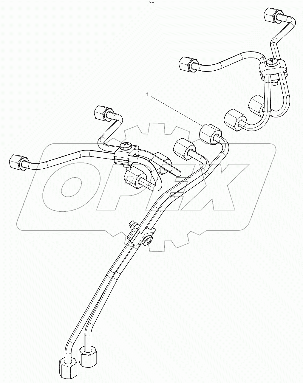  High Pressure Fuel Pipe Group