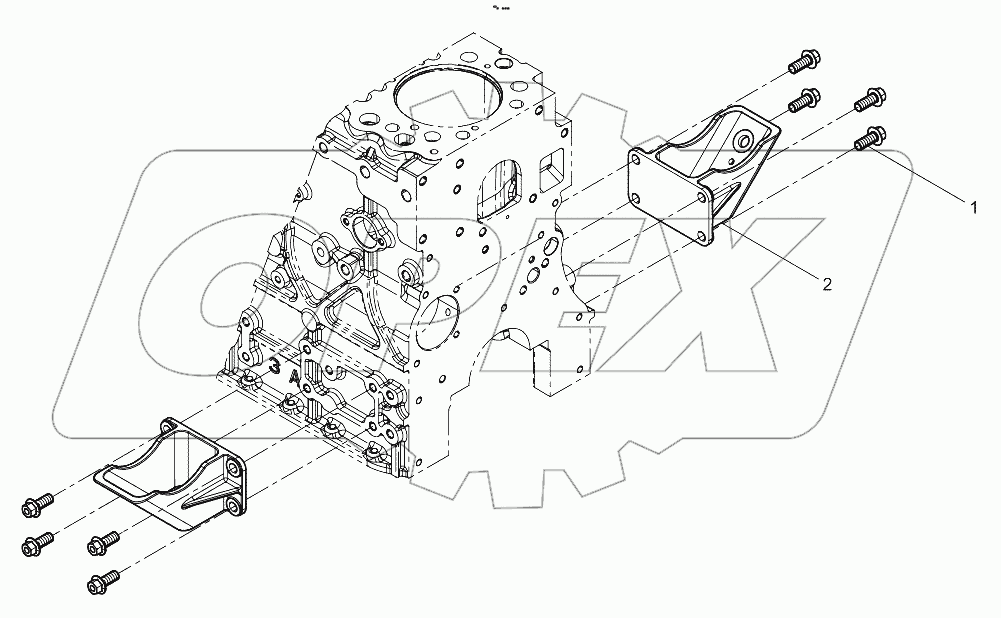  Engine Bracket Group