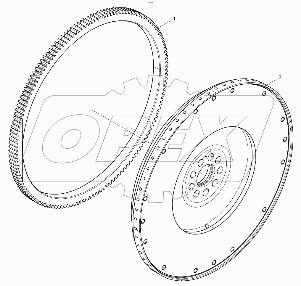  Flywheel Assembly